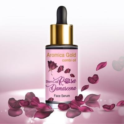 Ser Facial Aromica Gold cu Celule Stem Rosa Damascena 20ml