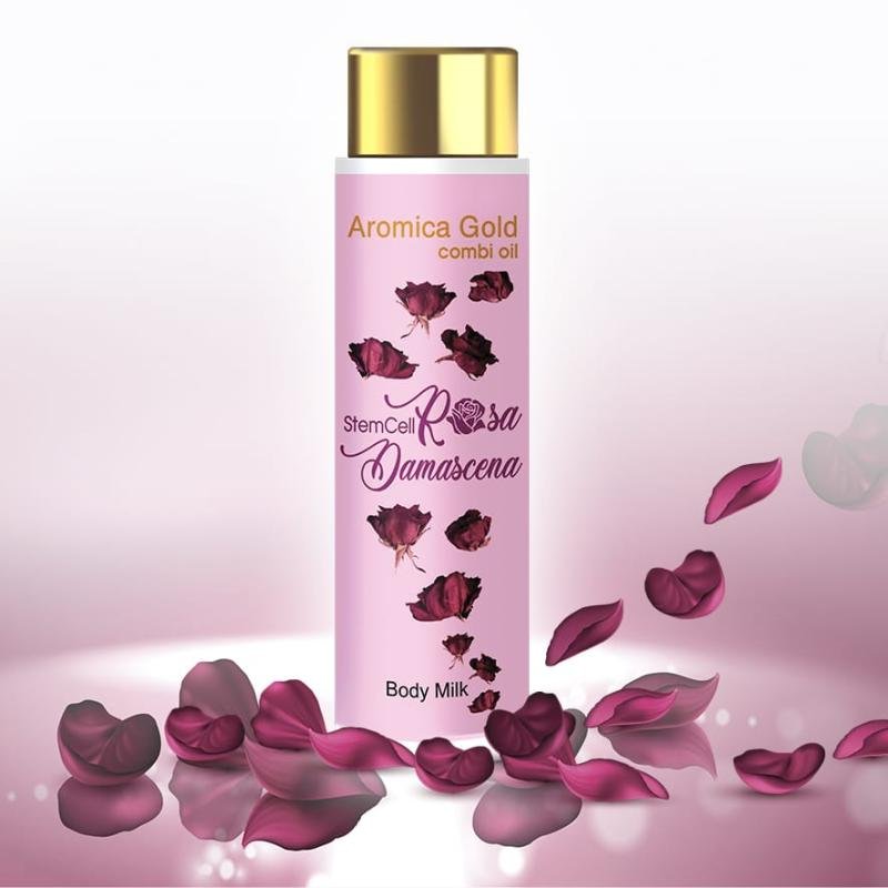 Loțiune Corp cu Celule Stem Trandafir Damascen 100ml