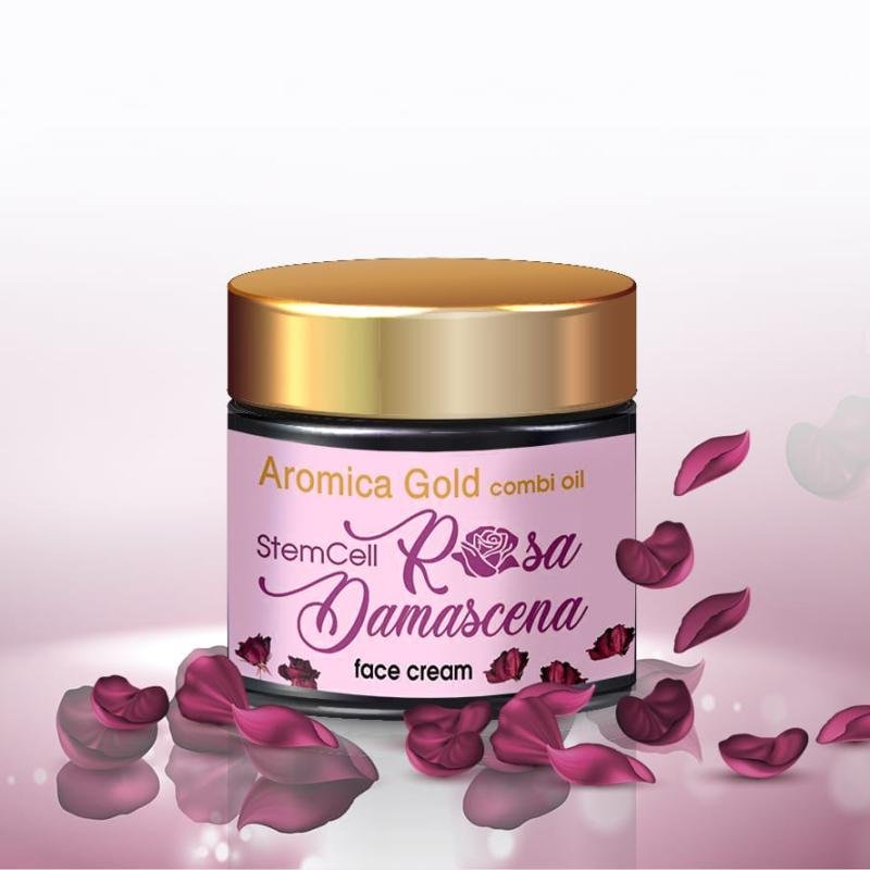 Cremă Față cu Celule Stem Rosa Damascena 50ml
