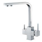 Baterie apa 3 cai chrome