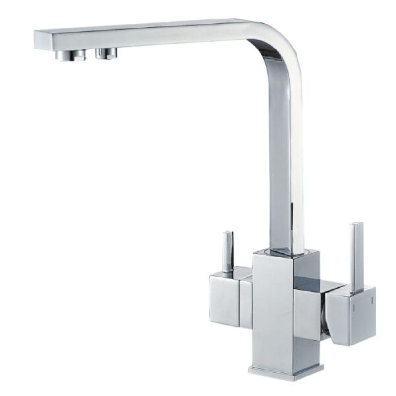Baterie apa 3 cai chrome