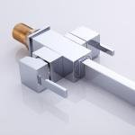 Baterie apa 3 cai chrome